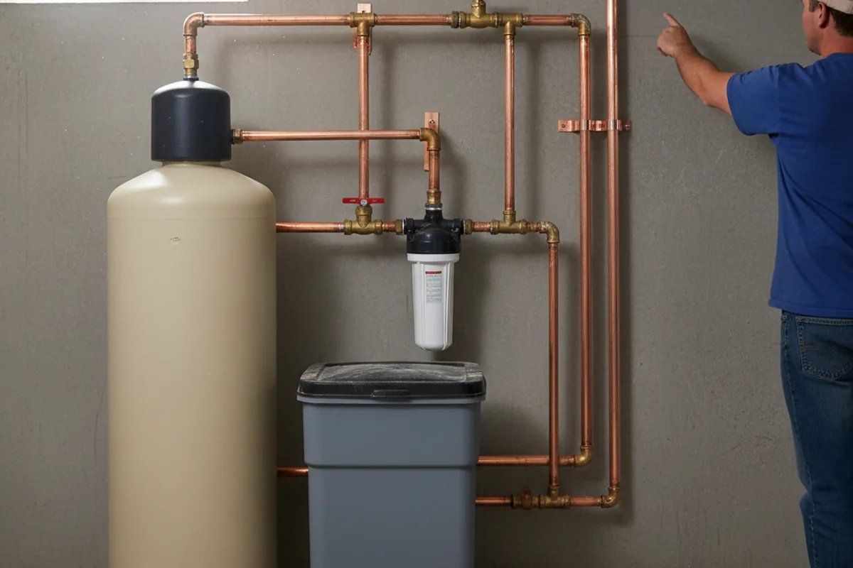 Whole-house water treatment system installed in Sylvester